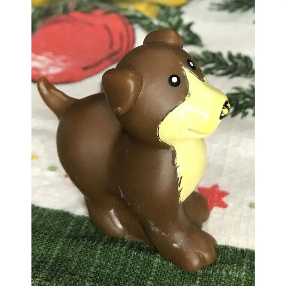 ERTL Brown Dog Animal Pet‎ Dollhouse Toy